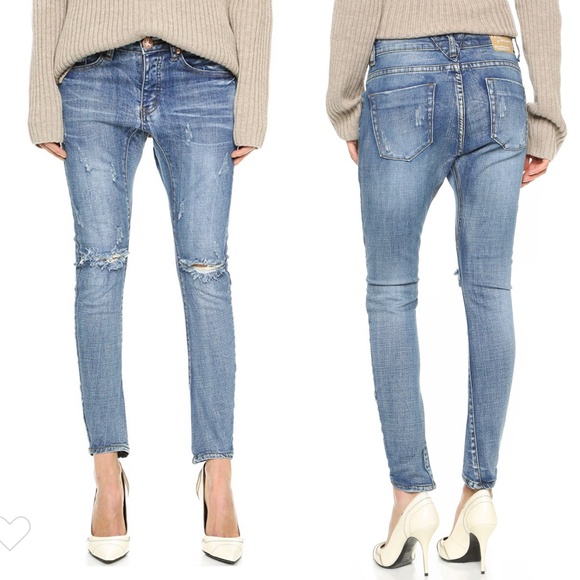 One Teaspoon Denim - One Teaspoon Desperados Jeans Distressed Size 27